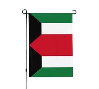 Drapeau koweïtien imprimé cour jardin bannière polyester double face drapeau extérieur moderne vacances extérieur décoration cadeau