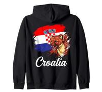Drapeau Kuna en pin de la Croatie Sweat à Capuche