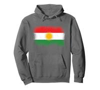 Drapeau kurde du Kurdistan Sweat à Capuche
