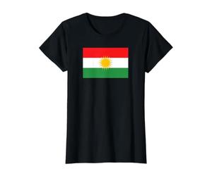 Drapeau kurde du Kurdistan T-Shirt Graphique avec Valeur