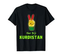 Drapeau kurde, kurde, Kurdistan T-Shirt Graphique avec Valeur