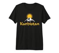 Drapeau kurde kurde T-Shirt Haut de Gamme