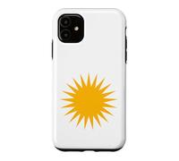 Drapeau kurde Soleil des Kurdes Symbole Fierté Newroz Coque pour iPhone 11