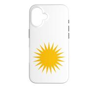 Drapeau kurde Soleil des Kurdes Symbole Fierté Newroz Coque pour iPhone 16