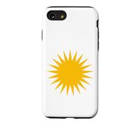 Drapeau kurde Soleil des Kurdes Symbole Fierté Newroz Coque pour iPhone SE (2020) / 7/8