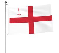 Drapeau La Cité De Londres Amusant Bannière Imperméable Drapeaux Décoratif Pour Extérieure D'Intérieur Pelouse 3X5 Ft
