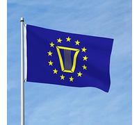 Drapeau Le Service Des Hauts Fonctionnaires Des États-Unis Bannières Éclatantes Décoratif Drapeau De Jardin Pour Fêtes Dortoirs Événement 152X90Cm