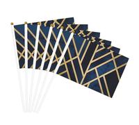 Drapeau léger à imprimé géométrique abstrait pour festival, décoration intérieure et extérieure, défilé, fête, événements