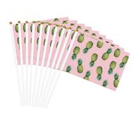 Drapeau léger imprimé ananas pour fêtes, événements, défilés, activités sportives, assemblage facile