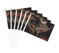 Drapeau léger imprimé chapeau de rodéo de l'Ouest américain, fêtes, événements, anniversaire, décoration diverses occasions