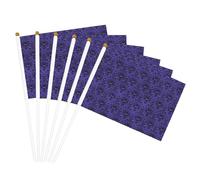 Drapeau léger imprimé manoir hanté pour festival, décoration intérieure ou extérieure, défilé, fête, événements