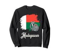 Drapeau Lémurien à Queue annelée Madagascar Sweatshirt