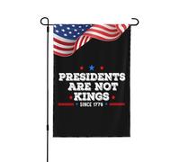 Drapeau « Les présidents sont rois » 71 x 102 cm (28 x 40 pouces) / 91 x 152 cm (3 x 5 pieds) / Bannière double face/Panneau de jardin/Sans mât
