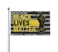 Drapeau Les vies des noirs comptent Drapeau De Jardin