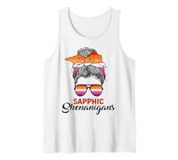 Drapeau lesbien Saphique Shenanigans Débardeur