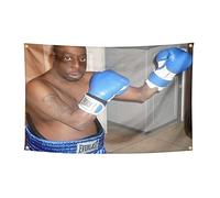 Drapeau Lester Beetlejuice vert de boxe 0,9 x 1,5 m, bannière amusante pour chambre avec groments de basse pour décoration de dortoir universitaire