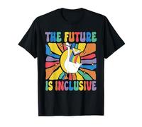 Drapeau LGBT Goose The Future Is Inclusive Pride pour homme et femme T-Shirt