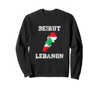 Drapeau Liban Beyrouth Destination Pride Sweatshirt