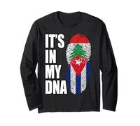 Drapeau libanais et cubain mélange ADN Patrimoine Manche Longue