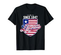Drapeau Liberia Since 1847 Bouclier Patriotique Liberian Pride T-Shirt