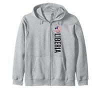 Drapeau Liberia Vertical Sweat à Capuche