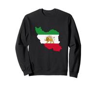 Drapeau Libre Iran Lion et Soleil - Symbole du Patrimoine Perse Sweatshirt