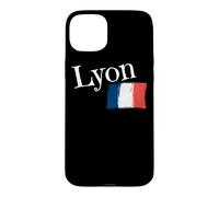 Drapeau Lyon France Ville de Lyon Coque pour iPhone 15 Plus