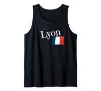 Drapeau Lyon France Ville de Lyon Débardeur
