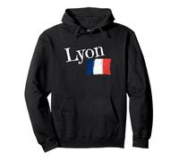 Drapeau Lyon France Ville de Lyon Sweat à Capuche