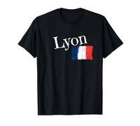 Drapeau Lyon France Ville de Lyon T-Shirt