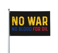 Drapeau « Maduro Venezuela : Pas de guerre, pas de sang pour le pétrole » (90 x 150 cm) pour la décoration de la maison, du jardin et de la cour