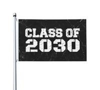 Drapeau Maison Promotion 2030 - Remise Des Diplômes - Lycée - Dernière Année D'Université Bannières Durable Double Face Drapeau Pour Extérieure Chambres Dortoirs 90X150Cm