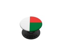 Drapeau malgache de Madagascar PopSockets PopGrip Adhésif