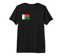 Drapeau malgache de Madagascar T-Shirt Haut de Gamme