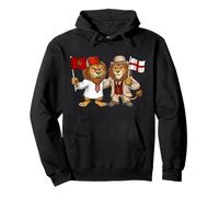 Drapeau Maroc Angleterre Royaume-Uni Britanniques marocaines Sweat à Capuche