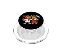 Drapeau Maroc Écosse Racines marocaines Fier écossais PopSockets PopGrip pour MagSafe