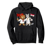 Drapeau Maroc Égypte Racines marocaines Fier égyptien Sweat à Capuche