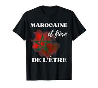 Drapeau Maroc Marocain et Fiere de l'Etre Maroc T-Shirt