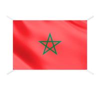 Drapeau Maroc officiel - Drapeaux du Monde pour intérieur et extérieur, drapeaux décoratifs et collection, drapeau francais inclus - Taille 144x93 cm