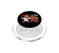 Drapeau Maroc Pays de Galles Racines marocaines Fier Gallois PopSockets PopGrip pour MagSafe