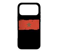 Drapeau Maroc Textless Maroc Pride Muted Retro Grunge Coque pour iPhone 17 Pro Max