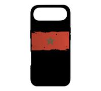 Drapeau Maroc Textless Maroc Pride Muted Retro Grunge Coque pour iPhone Air