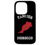 Drapeau Maroc Vieilli Fierté de Tanger Coque pour iPhone 14 Pro