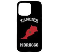 Drapeau Maroc Vieilli Fierté de Tanger Coque pour iPhone 15 Pro Max