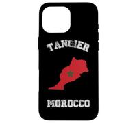 Drapeau Maroc Vieilli Fierté de Tanger Coque pour iPhone 16 Pro Max