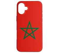 Drapeau marocain du Maroc Coque pour iPhone 16 Plus