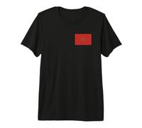 Drapeau marocain du Maroc T-Shirt Haut de Gamme