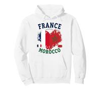 Drapeau marocain français pour Femme sur Le thème de la Culture Marocaine Sweat à Capuche