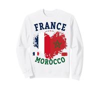 Drapeau marocain français pour Femme sur Le thème de la Culture Marocaine Sweatshirt