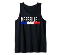 Drapeau Marseille France Fierté de la Ville française Débardeur